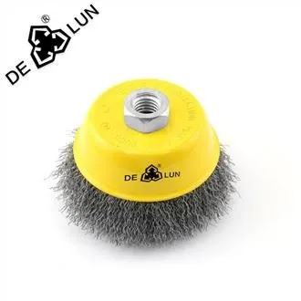 圧着ワイヤーカップブラシ